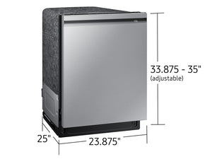 Smart 42dBA Dishwasher with StormWash+™ and Smart Dry in Stainless Steel