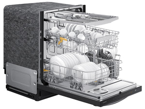 Smart 42dBA Dishwasher with StormWash+™ and Smart Dry in Black Stainless Steel