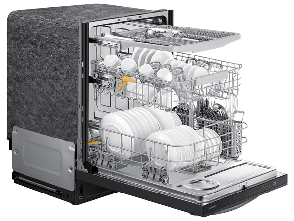 Smart 42dBA Dishwasher with StormWash+™ and Smart Dry in Black Stainless Steel