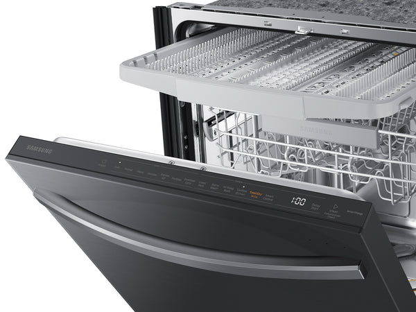 Smart 42dBA Dishwasher with StormWash+™ and Smart Dry in Black Stainless Steel