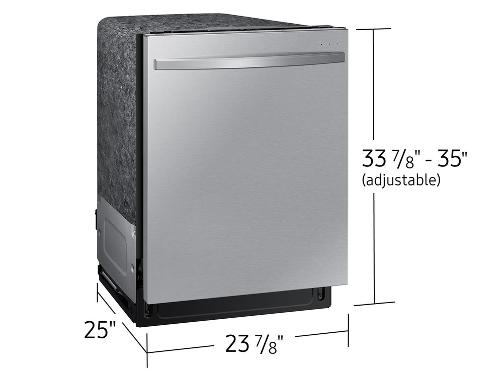 Smart 42dBA Dishwasher with StormWash+™ and Smart Dry in Black Stainless Steel