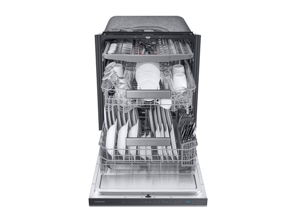 Linear Wash 39dBA Dishwasher in Black Stainless Steel