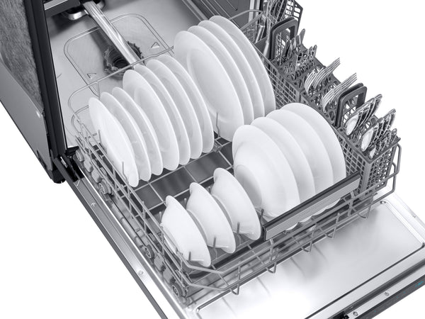 Linear Wash 39dBA Dishwasher in Black Stainless Steel