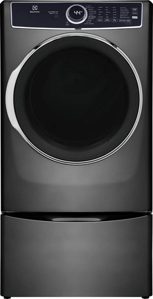 Front Load Perfect Steam™ Electric Dryer with Balanced Dry™ and Instant Refresh – 8.0 Cu. Ft.