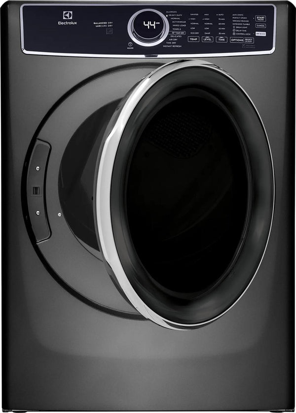 Front Load Perfect Steam™ Electric Dryer with Balanced Dry™ and Instant Refresh – 8.0 Cu. Ft.
