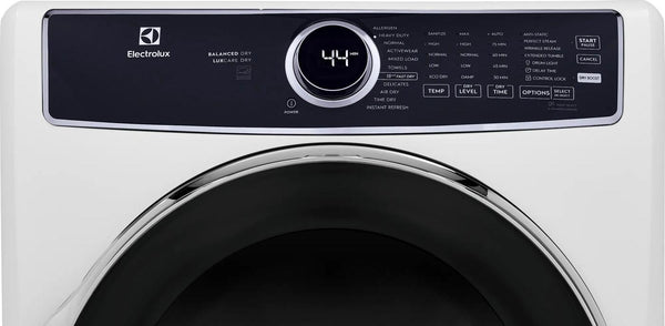 Front Load Perfect Steam™ Electric Dryer with Balanced Dry™ and Instant Refresh – 8.0 Cu. Ft.