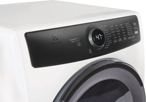 Front Load Perfect Steam™ Electric Dryer with Balanced Dry™ and Instant Refresh – 8.0 Cu. Ft.