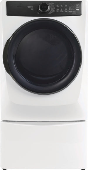 Front Load Perfect Steam™ Electric Dryer with Balanced Dry™ and Instant Refresh – 8.0 Cu. Ft.
