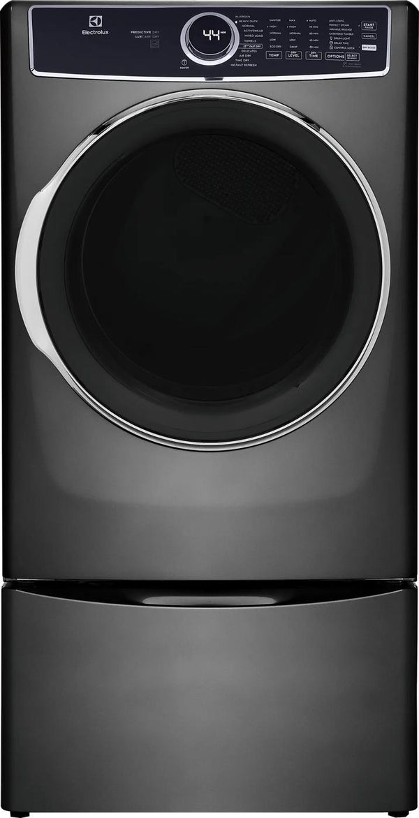 Front Load Perfect Steam™ Gas Dryer with LuxCare® Dry and Instant Refresh – 8.0 Cu. Ft.