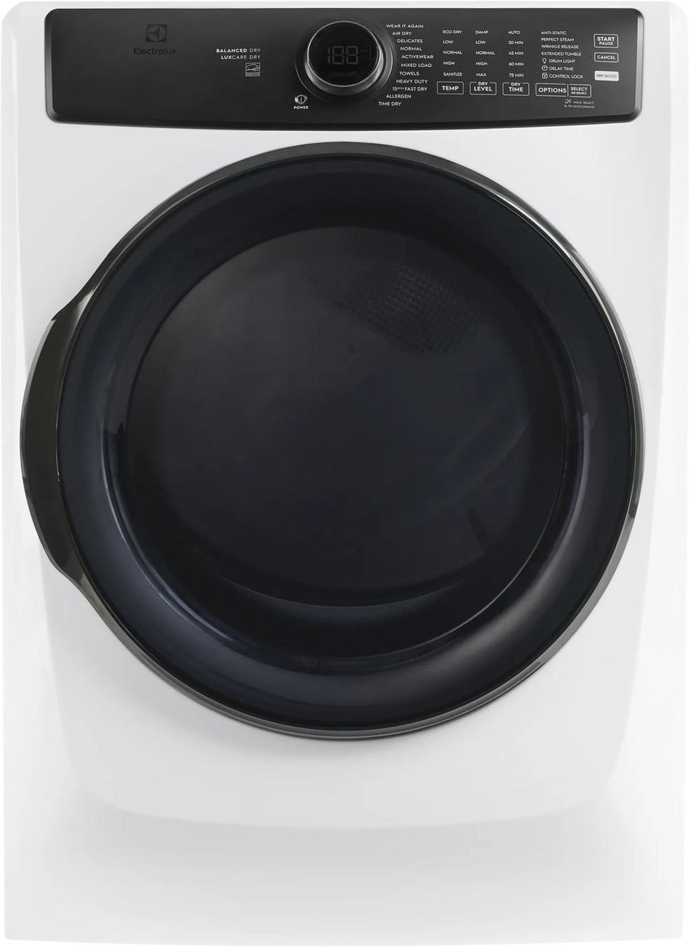 Front Load Perfect Steam™ Gas Dryer with LuxCare® Dry and Instant Refresh – 8.0 Cu. Ft.