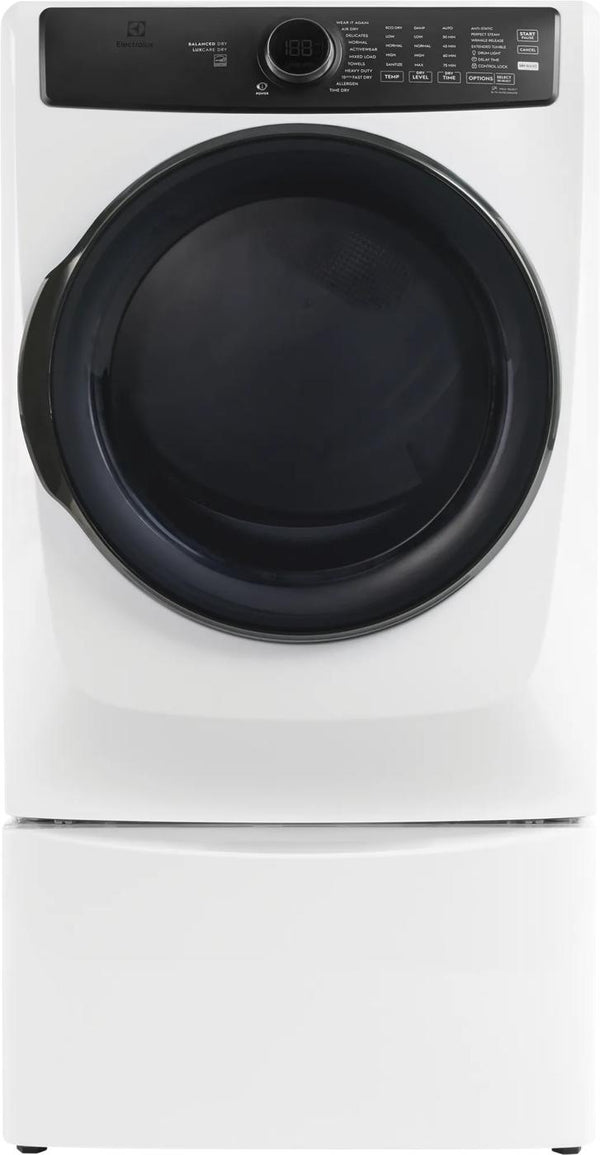 Front Load Perfect Steam™ Gas Dryer with LuxCare® Dry and Instant Refresh – 8.0 Cu. Ft.