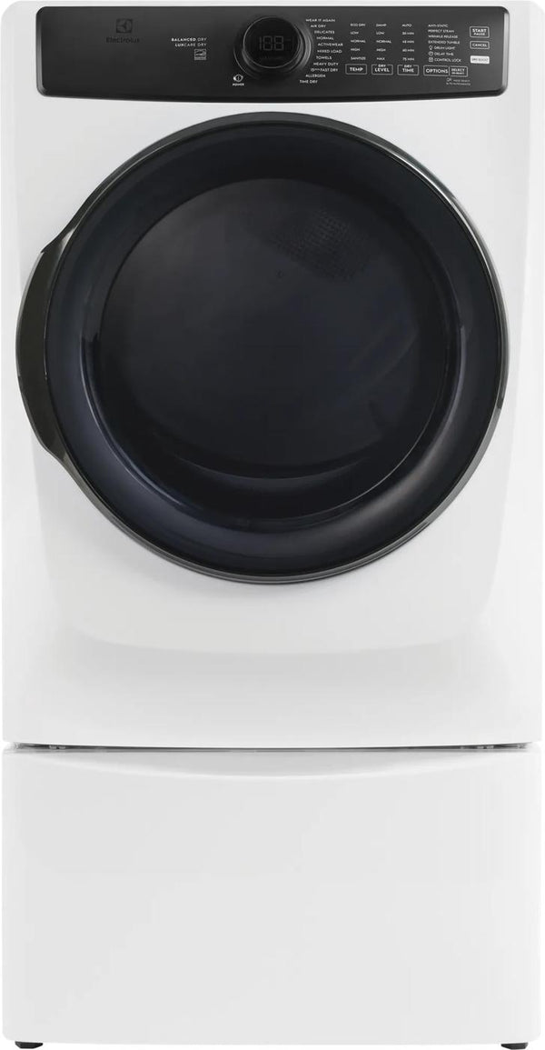Front Load Perfect Steam™ Gas Dryer with LuxCare® Dry and Instant Refresh – 8.0 Cu. Ft.
