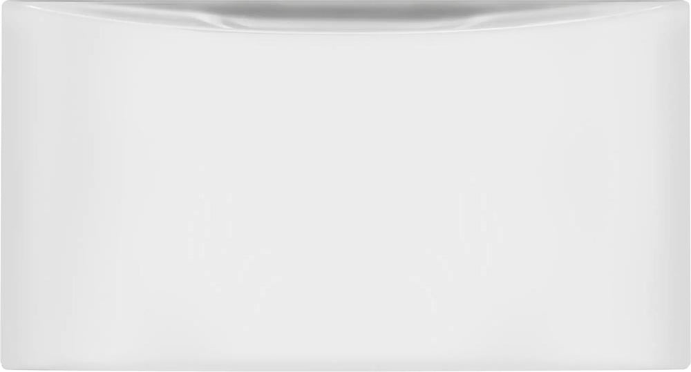 Luxury-Glide® Pedestal with Spacious Storage Drawer - Matte White Finish