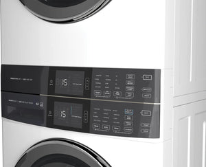 Laundry Tower Single Unit Front Load 4.5 Cu. Ft. Washer & 8 Cu. Ft. Electric Dryer