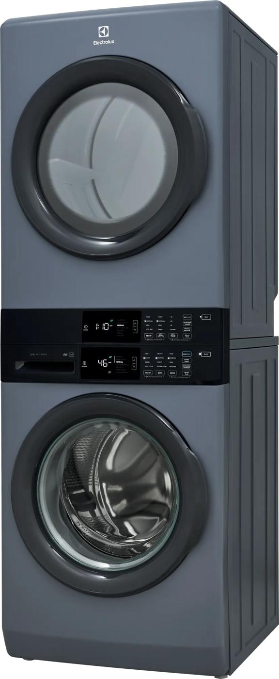 Laundry Tower Single Unit Front Load 4.4 Cu. Ft. Washer & 8 Cu. Ft. Gas Dryer