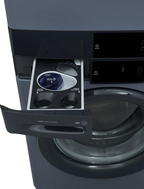 Laundry Tower Single Unit Front Load 4.4 Cu. Ft. Washer & 8 Cu. Ft. Gas Dryer