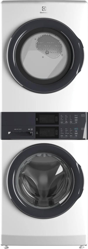 Laundry Tower Single Unit Front Load 4.4 Cu. Ft. Washer & 8 Cu. Ft. Gas Dryer