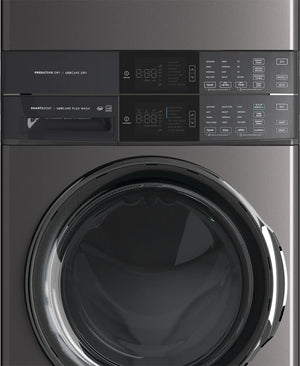 Laundry Tower Single Unit Front Load 4.5 Cu. Ft. Washer & 8 Cu. Ft. Gas Dryer