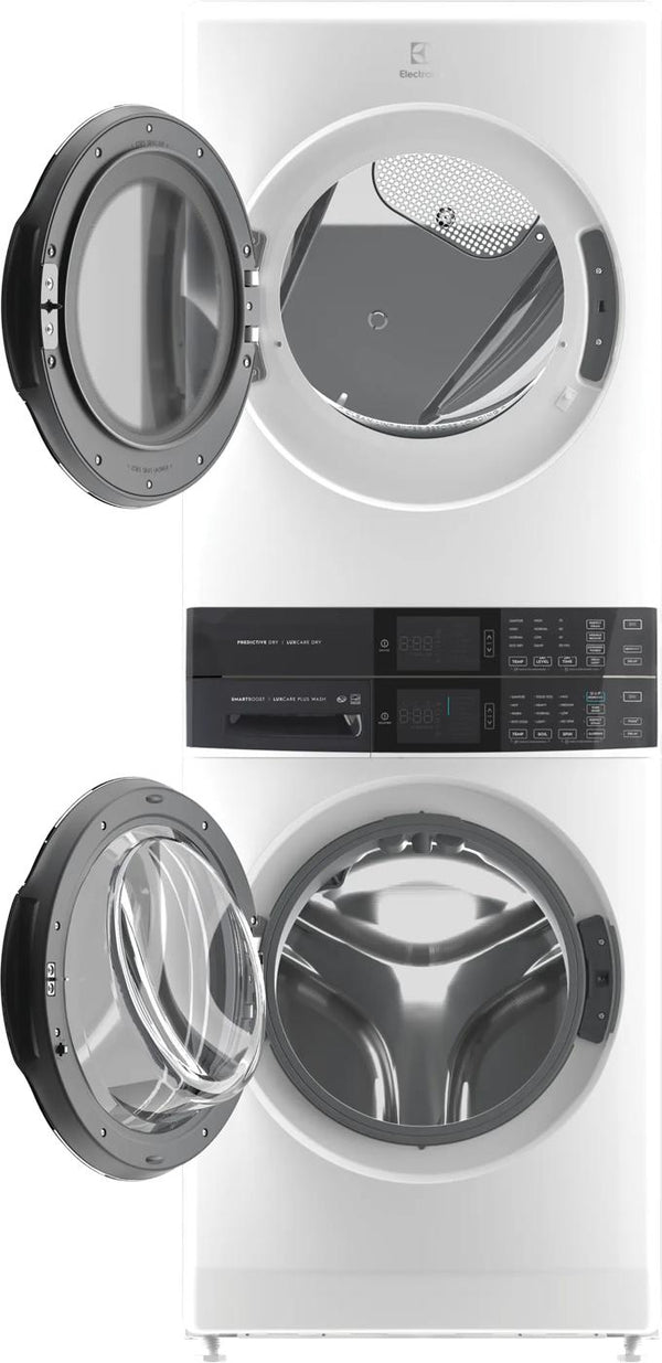Laundry Tower Single Unit Front Load 4.5 Cu. Ft. Washer & 8 Cu. Ft. Gas Dryer