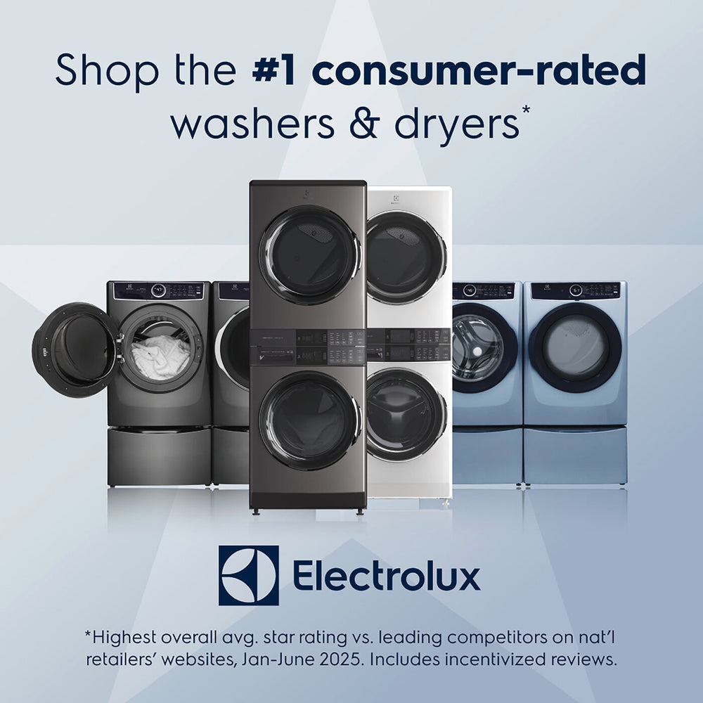 Front Load Perfect Steam™ Electric Dryer with Balanced Dry™ and Instant Refresh – 8.0 Cu. Ft.