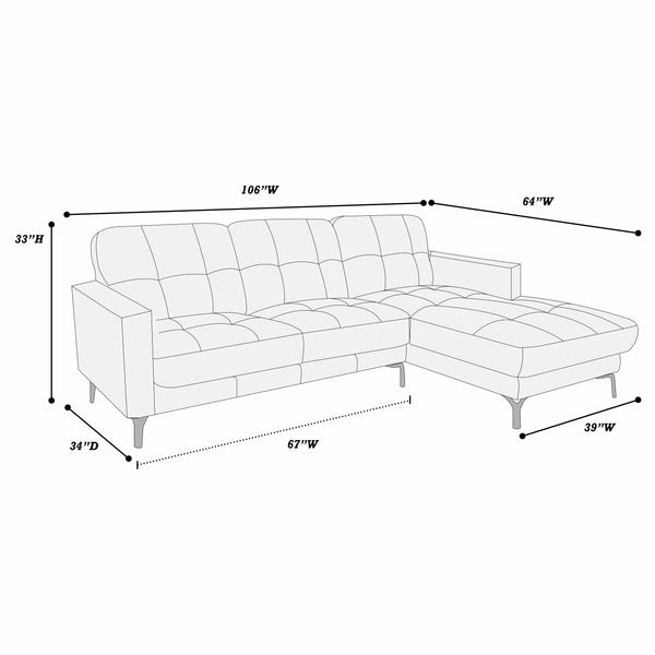 Base F8423 2-Piece Sectional Set