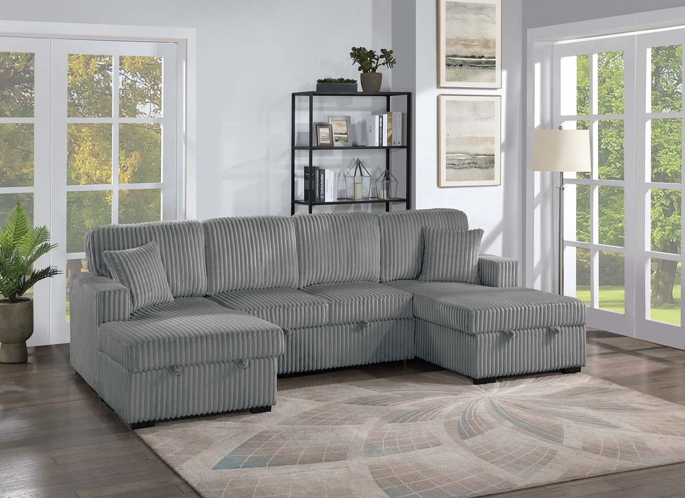 F8557 3-Piece Convertible Sectional