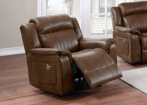 POWER MOTION RECLINER/DARK COFFEE