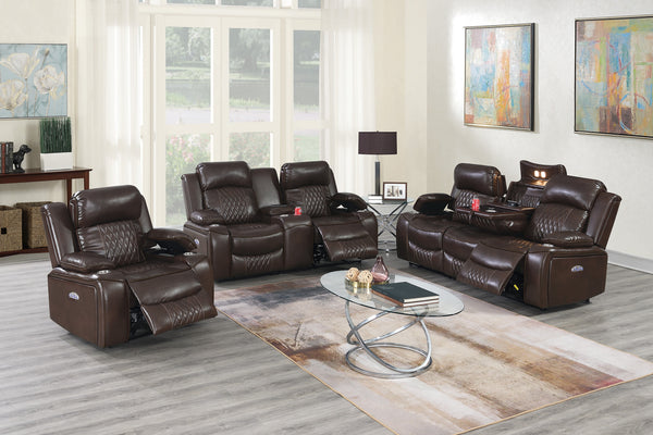  F86402 Power Reclining Loveseat