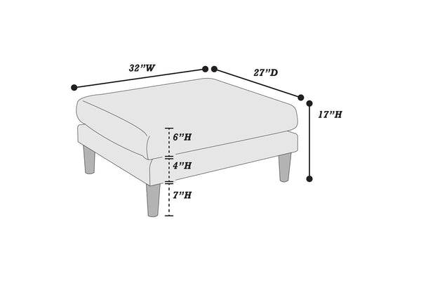  F8973 Ottoman
