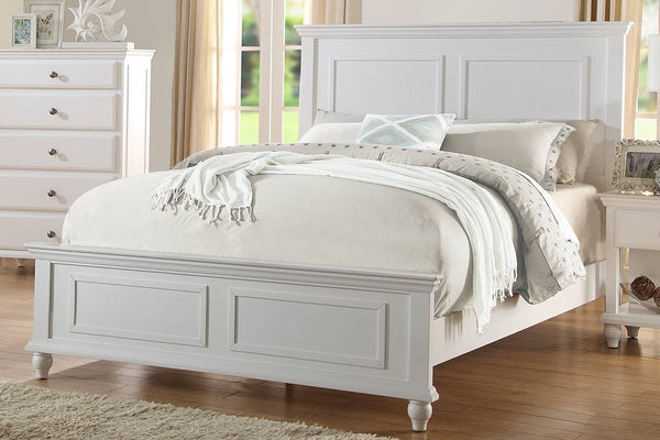 EASTERN KING BED-WHITE