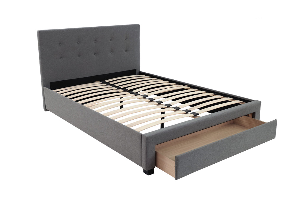 QUEEN BED W/DRAWER