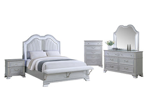 EASTERN KING BED W/LED