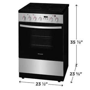 24" Freestanding Electric Range