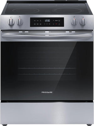 30" Front Control Electric Range with Air Fry
