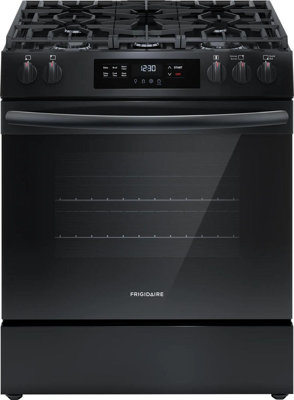 30" Front Control Gas Range with Quick Boil