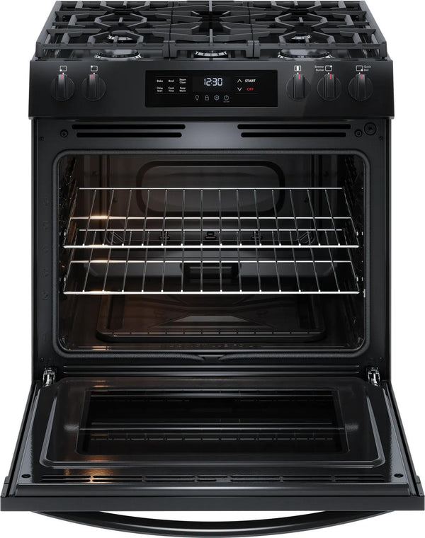 30" Front Control Gas Range with Quick Boil