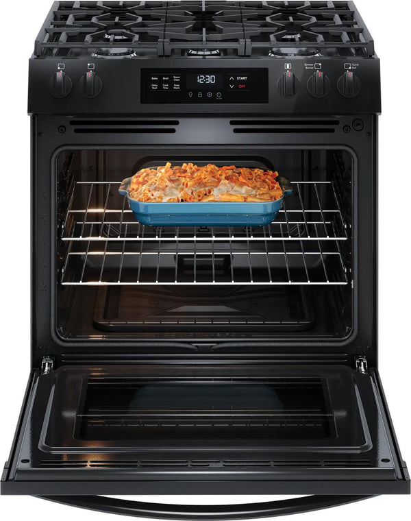 30" Front Control Gas Range with Quick Boil