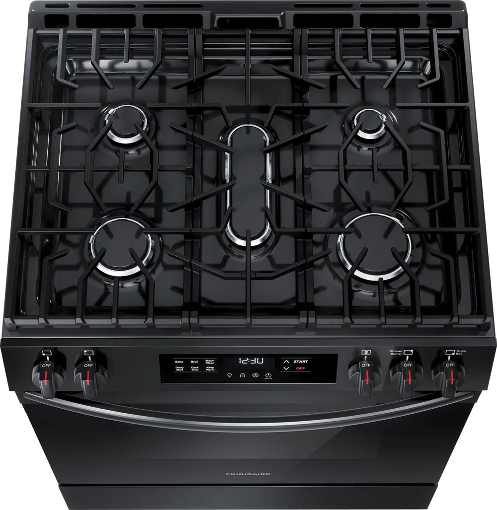 30" Front Control Gas Range with Quick Boil