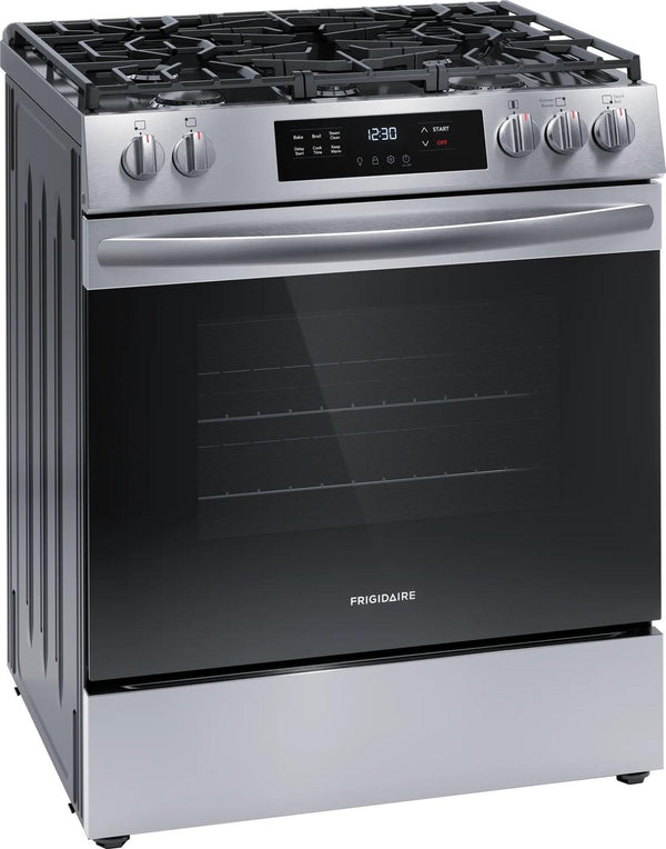 30" Front Control Gas Range with Quick Boil