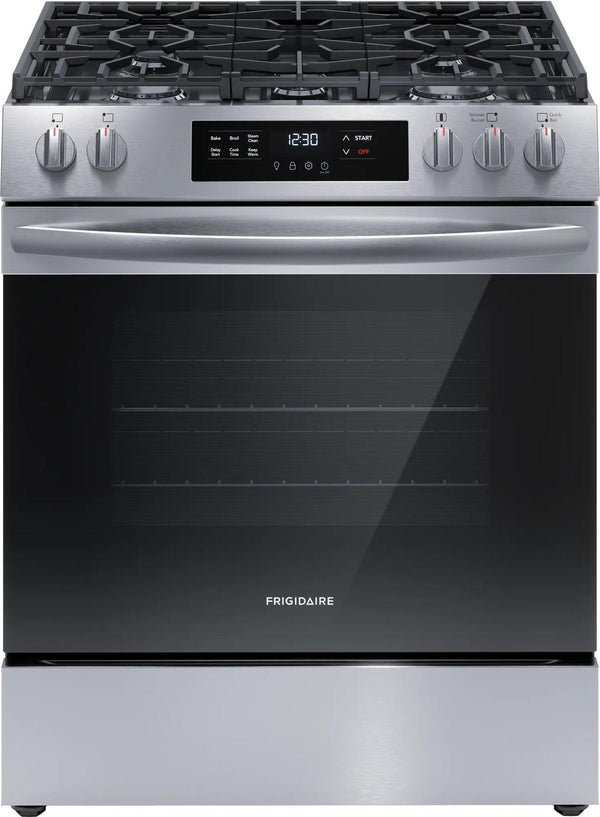 30" Front Control Gas Range with Quick Boil