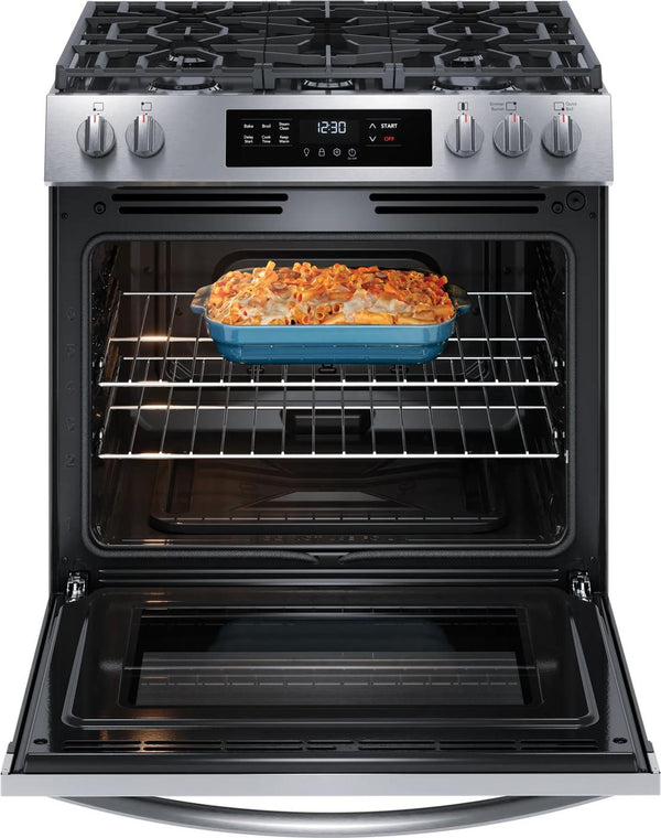 30" Front Control Gas Range with Quick Boil