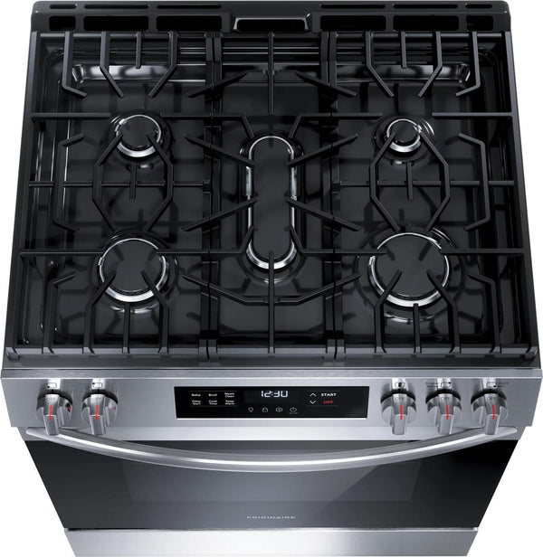 30" Front Control Gas Range with Quick Boil