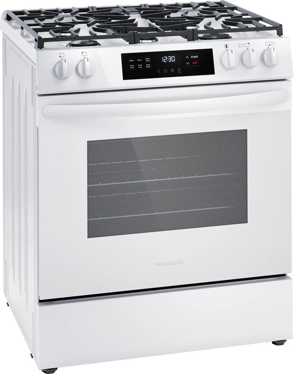 30" Front Control Gas Range with Quick Boil