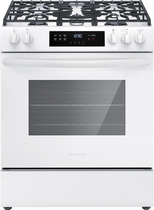 30" Front Control Gas Range with Quick Boil