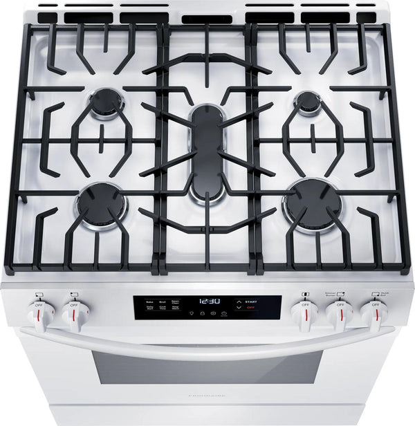 30" Front Control Gas Range with Quick Boil