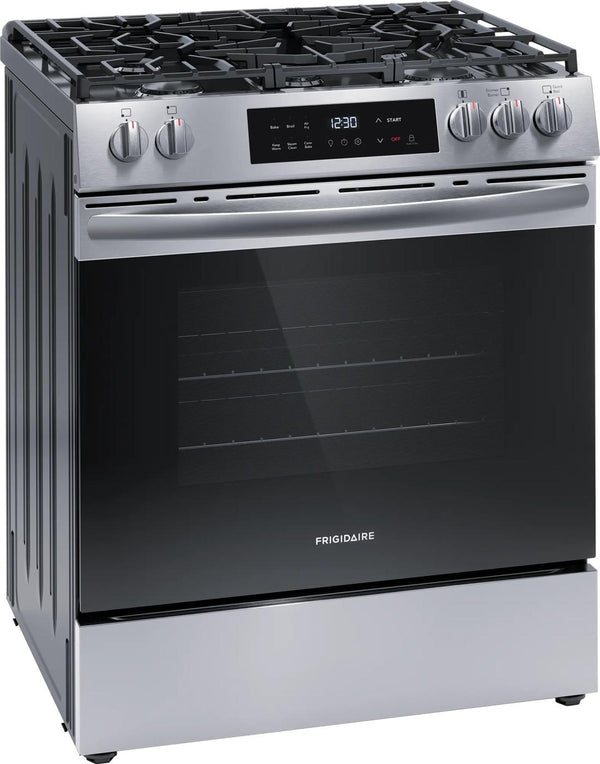 30" Front Control Gas Range with Air Fry