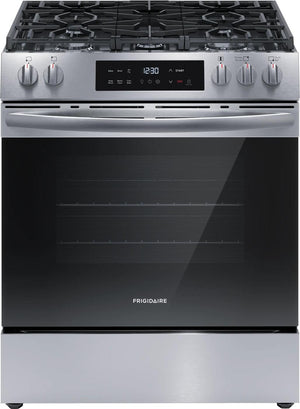 30" Front Control Gas Range with Air Fry