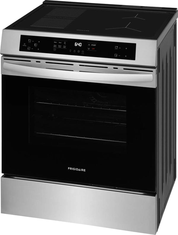 30" Front Control Induction Range with Air Fry
