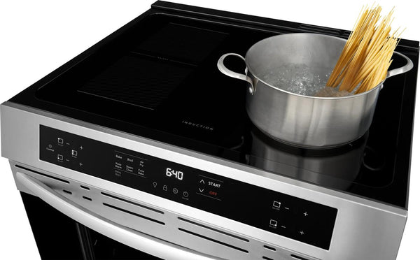30" Front Control Induction Range with Air Fry