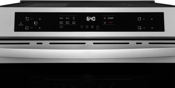 30" Front Control Induction Range with Air Fry